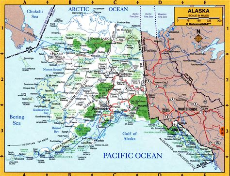 map of alaska towns|Alaska Maps .